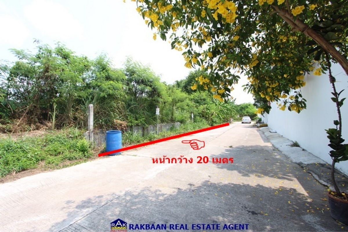 ขายที่ดินระยอง : ขายด่วน ที่ดินระยอง 150 ตร.ว. หมู่บ้านโชคดีวิลเลจ เหมาะสร้างบ้าน