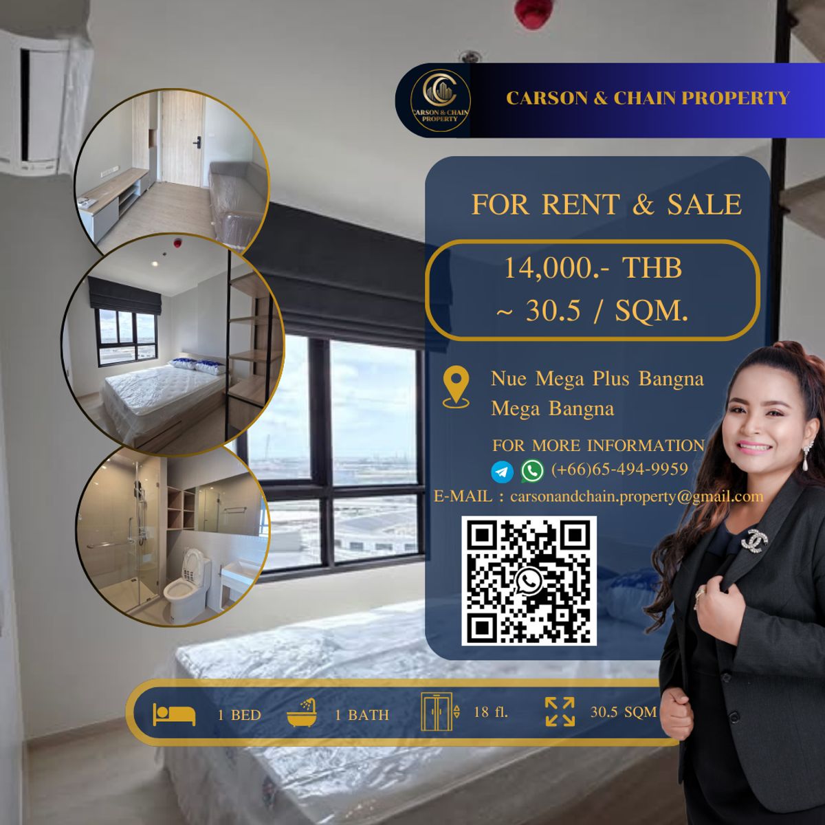 For RentCondoBangna, Bearing, Lasalle : Nue Mega Plus Bangna