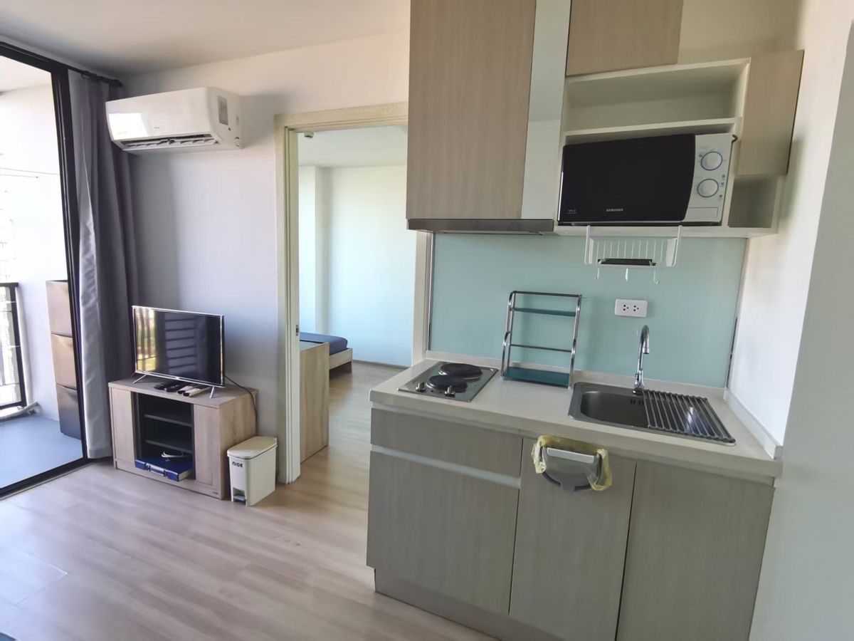 For RentCondoOnnut, Udomsuk : Artemis Sukhumvit 77🛋️ 1 Bedorom 1 Bathroom 29SQM Floor 23rd Swimming Pool View 🤍