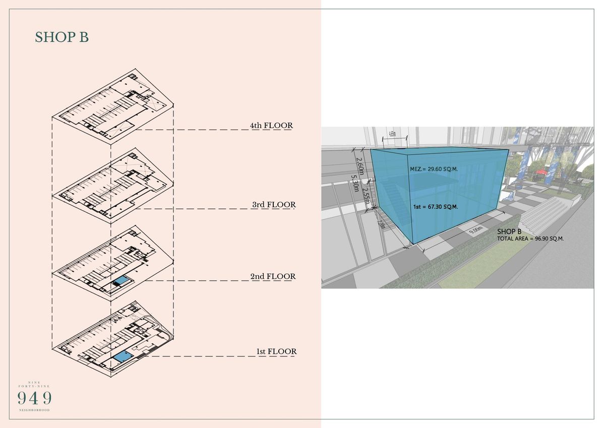 For SaleOfficeSukhumvit, Asoke, Thonglor : 949 Nebloid / 8 floors (sell), 949 Neighborhood / 8 - Storey (For Sale) Palm869