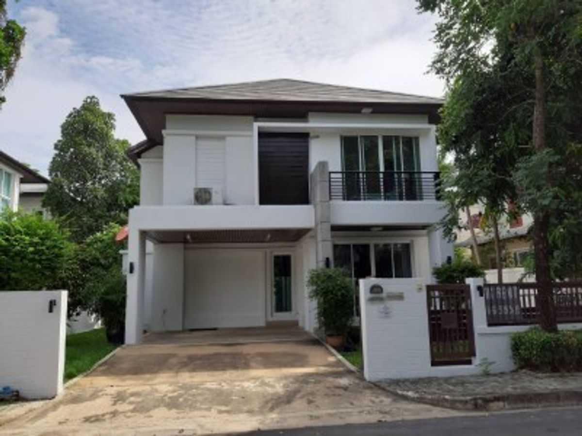 ให้เช่าบ้านบางนา แบริ่ง ลาซาล : ให้เช่าบ้านเดี่ยวบลูลากูน บางนา-วงแหวนแอร์เฟอร์นิเจอร์ครบมี3นอน3น้ำราคาเช่าเดือนละ40,000บาท