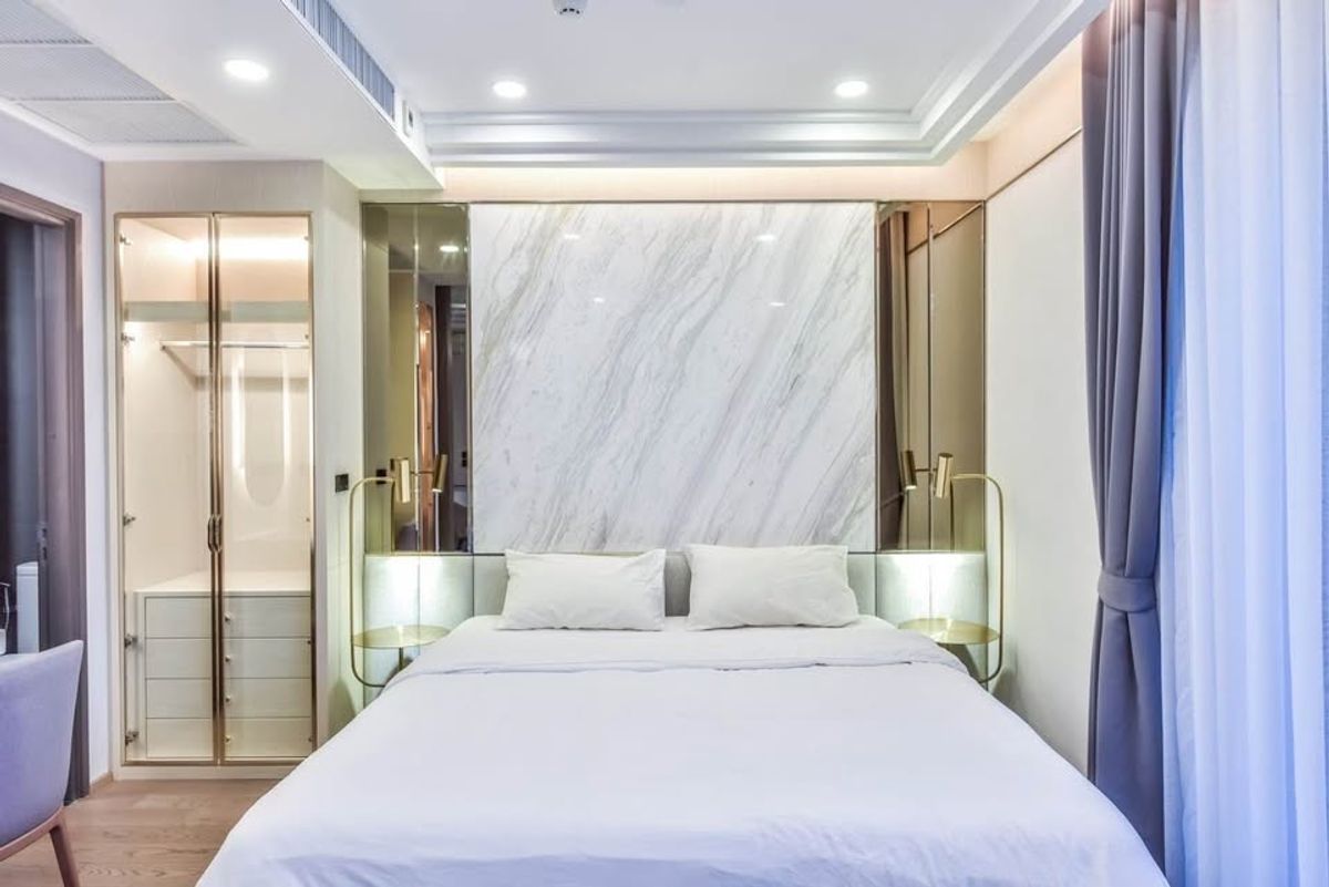ให้เช่าคอนโดสยาม จุฬา สามย่าน : For Rent Ashton Chula Silom 1bed size 32 sq.m. F/F high floor 
