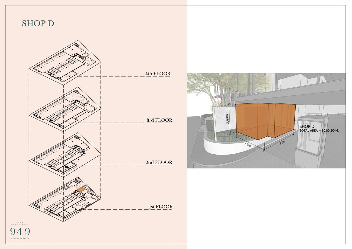 For SaleOfficeSukhumvit, Asoke, Thonglor : 949 Nebloid / 8 floors (sell), 949 Neighborhood / 8 - Storey (For Sale) Palm869