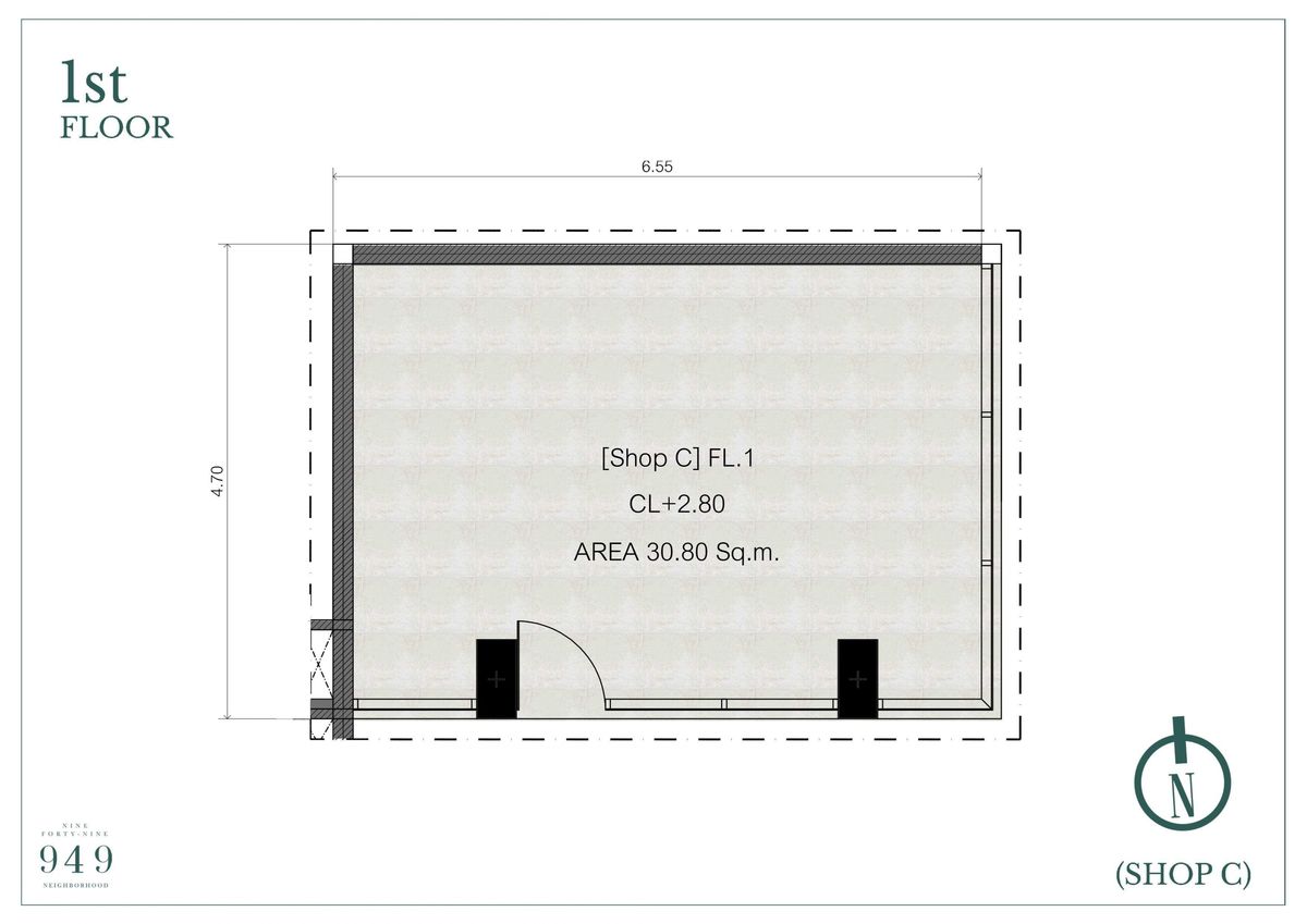 For SaleOfficeSukhumvit, Asoke, Thonglor : 949 Nebloid / 8 floors (sell), 949 Neighborhood / 8 - Storey (For Sale) Palm869