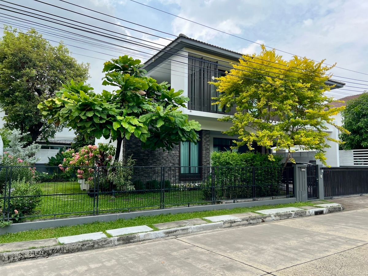 บ้านลาดกระบัง สุวรรณภูมิ : 🏡Detached house for rent at Mantana Onnut - Wongwaen 3 