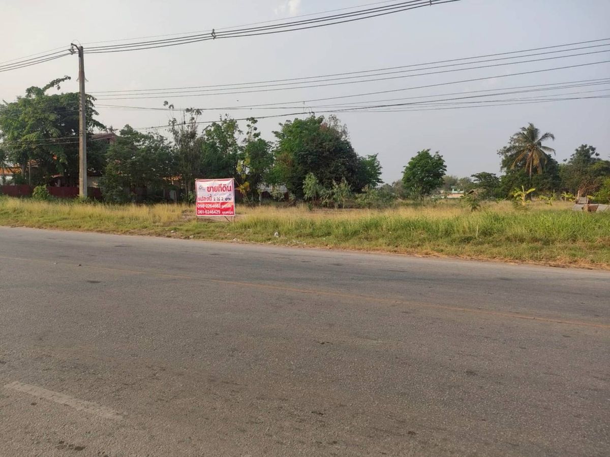 ขายที่ดินจันทบุรี : ขายที่ดินเปล่า อ.เมือง จ.จันทบุรี ติดถนนดำ ทำเลดี (N.1677)