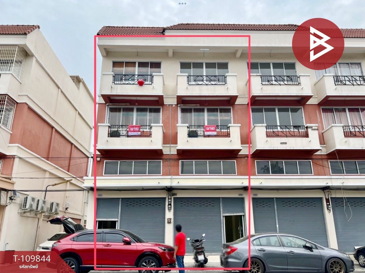 For SaleShop HouseSamut Prakan,Samrong : 2 booths for sale in commercial buildings.