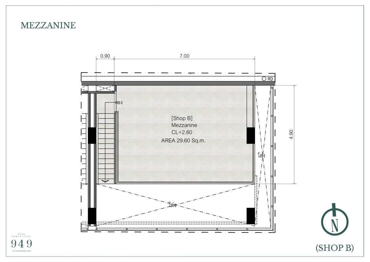 For SaleOfficeSukhumvit, Asoke, Thonglor : 949 Nebloid / 8 floors (sell), 949 Neighborhood / 8 - Storey (For Sale) Palm869