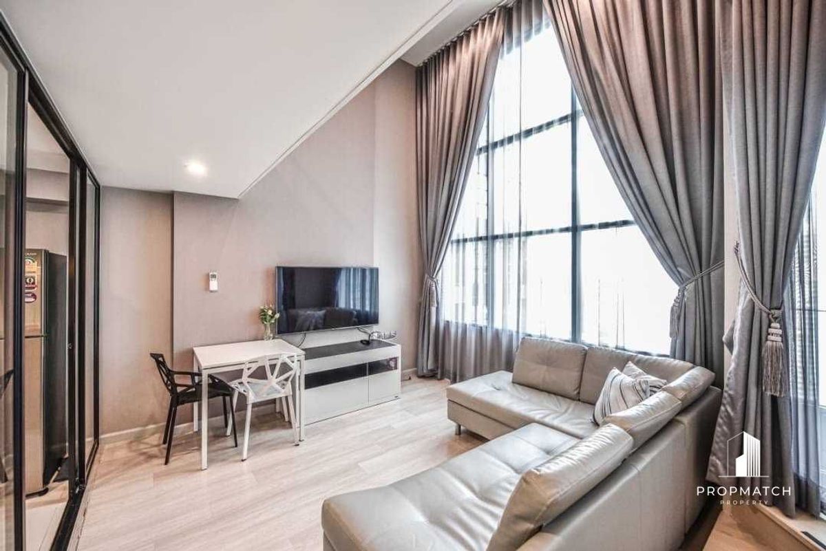 ให้เช่าคอนโดสาทร นราธิวาส : ✨ Flash Deal ✨KnightsBridge Prime Sathorn ( Duplex 1Bath 37SQM.)พร้อมอยู่ !! เพียง 29,000 บาทต่อเดือน Tel.0981315848 @propmatch