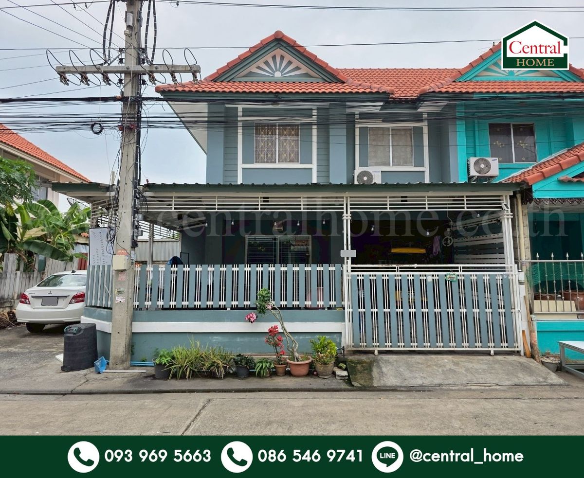 For SaleTownhomePathum Thani,Rangsit, Thammasat : Townhouse Pruksa D Rangsit - Khlong Sam Rim