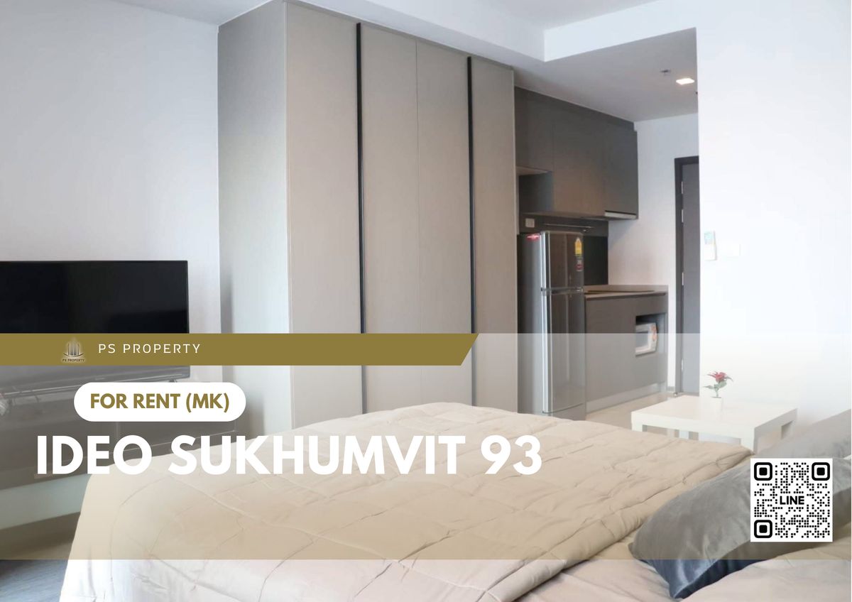 For RentCondoOnnut, Udomsuk : For rent ✨ IDEO Sukhumvit 93 ✨ near BTS Bang Chak, complete with furniture and appliances