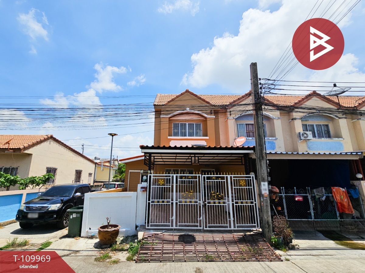ขายทาวน์โฮมสมุทรปราการ สำโรง : ขายทาวน์เฮ้าส์ หมู่บ้านแสงตะวัน บางบ่อ สมุทรปราการ พร้อมเข้าอยู่