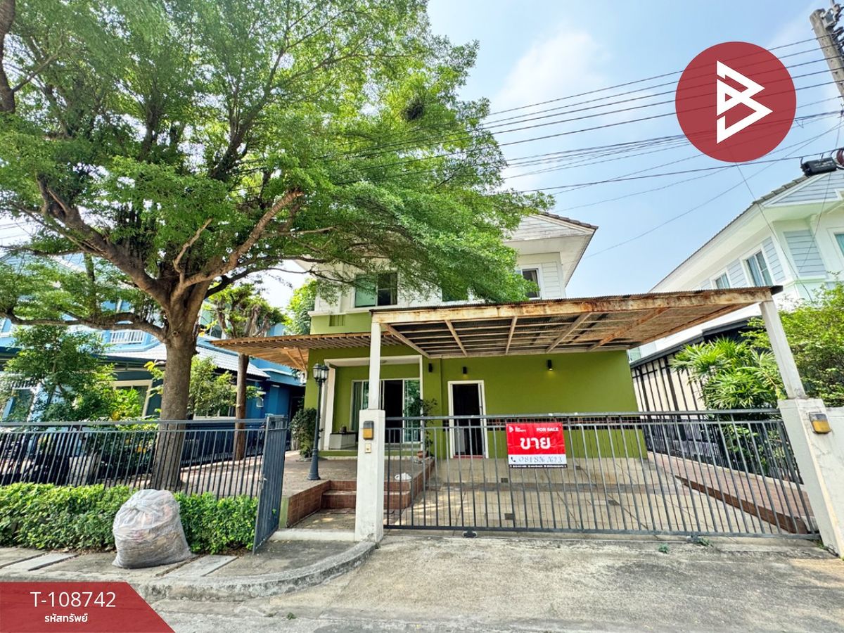 For SaleHouseRama5, Ratchapruek, Bangkruai : House for sale Manthana Village Pinklao-Rama 5 (Mantana Pinkla-Rama 5) Nonthaburi