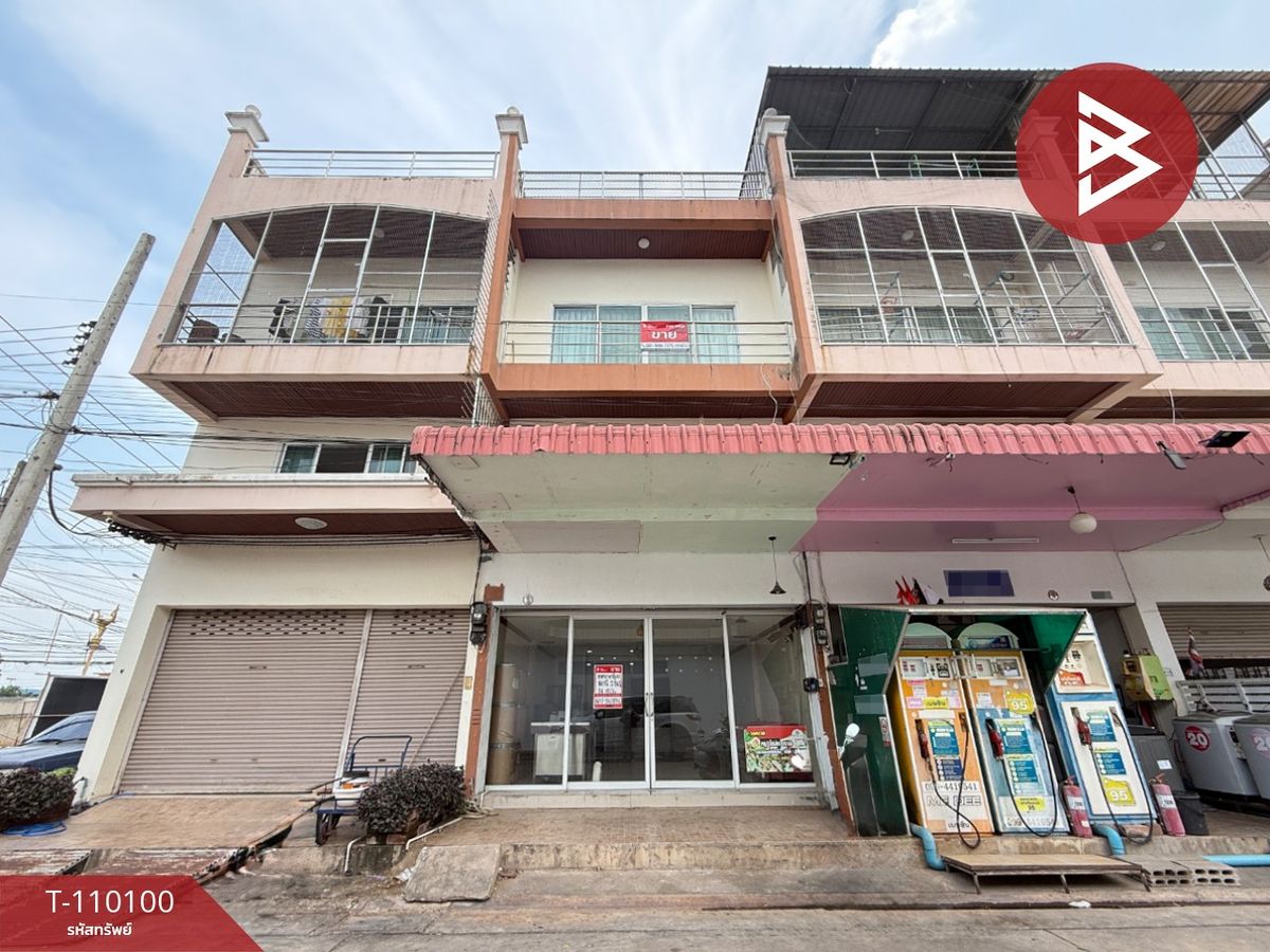 For SaleShop HouseRatchaburi : Commercial building for sale, area 24 sq.wah, Pak Tho, Ratchaburi