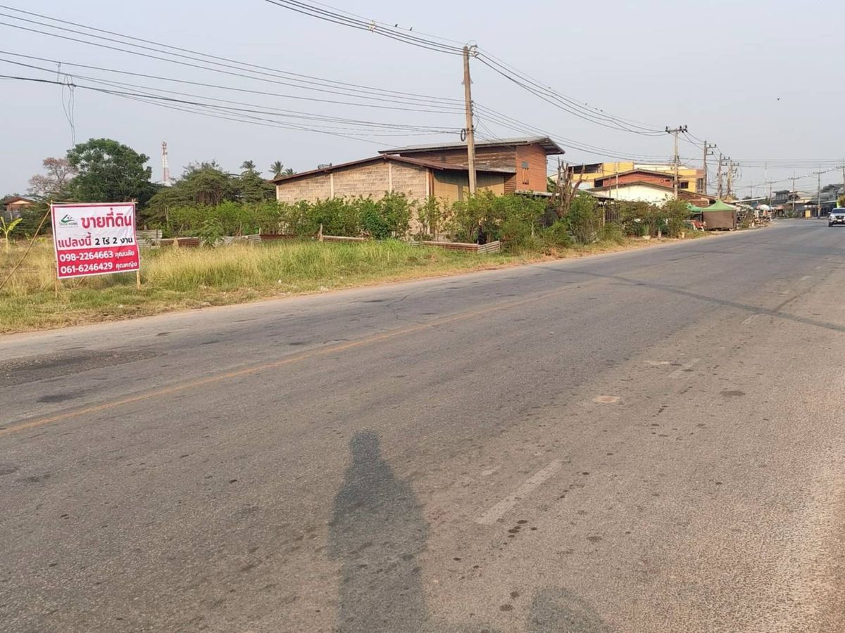 ขายที่ดินจันทบุรี : ขายที่ดินเปล่า อ.เมือง จ.จันทบุรี ติดถนนดำ ทำเลดี (N.1677)