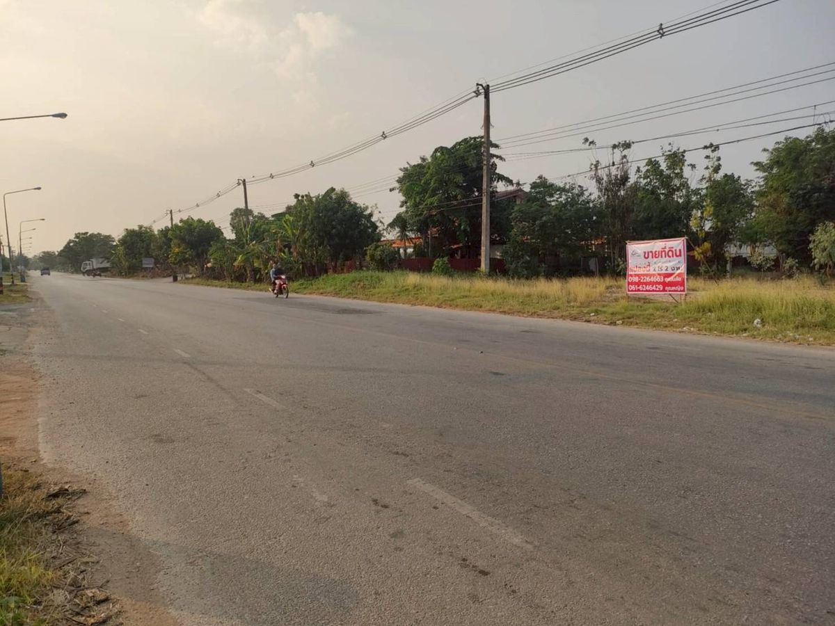 ขายที่ดินจันทบุรี : ขายที่ดินเปล่า อ.เมือง จ.จันทบุรี ติดถนนดำ ทำเลดี (N.1677)