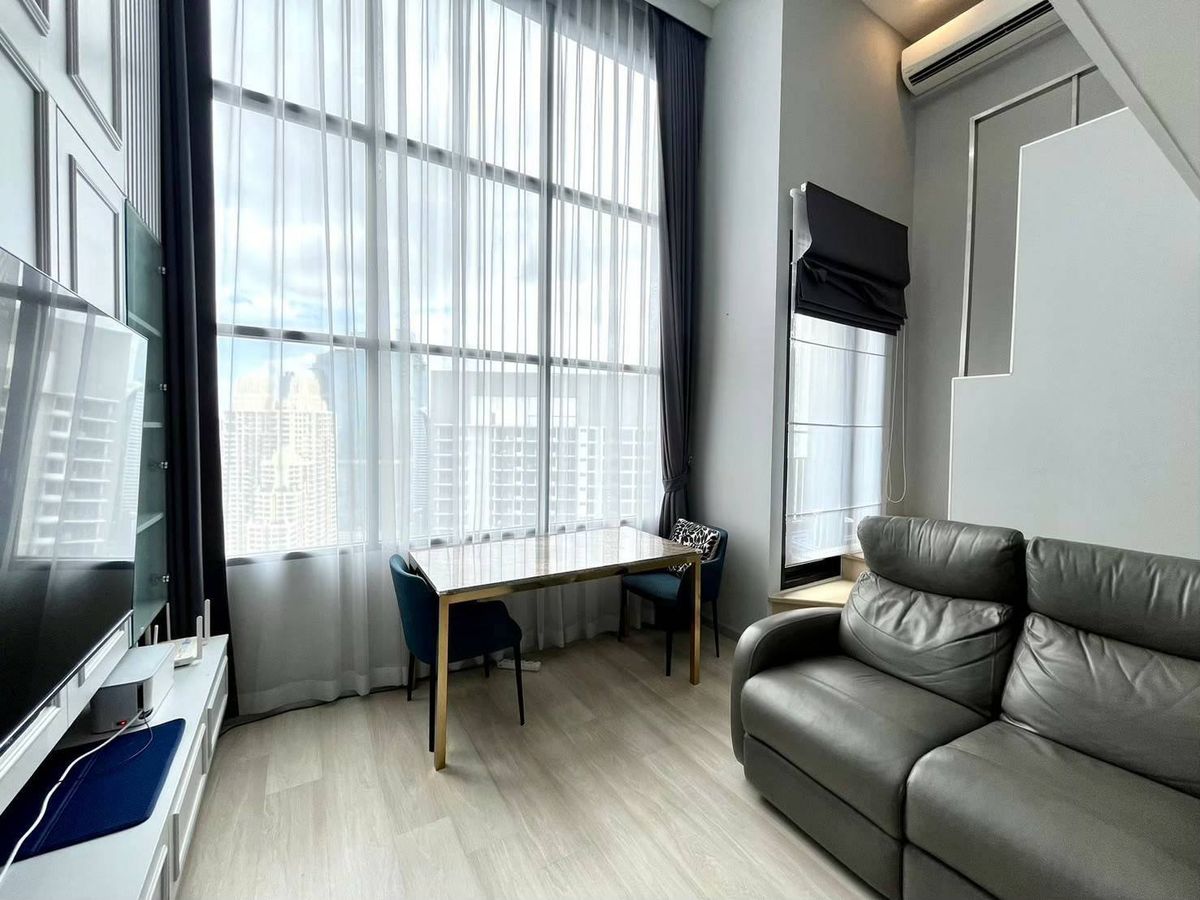 ให้เช่าคอนโดสาทร นราธิวาส : [L250417021] สำหรับเช่า Knightsbridge Prime Sathorn | 1 ห้องนอน Duplex | ขนาด 38 ตร.ม. | ราคาพิเศษ | พร้อมเข้าอยู่