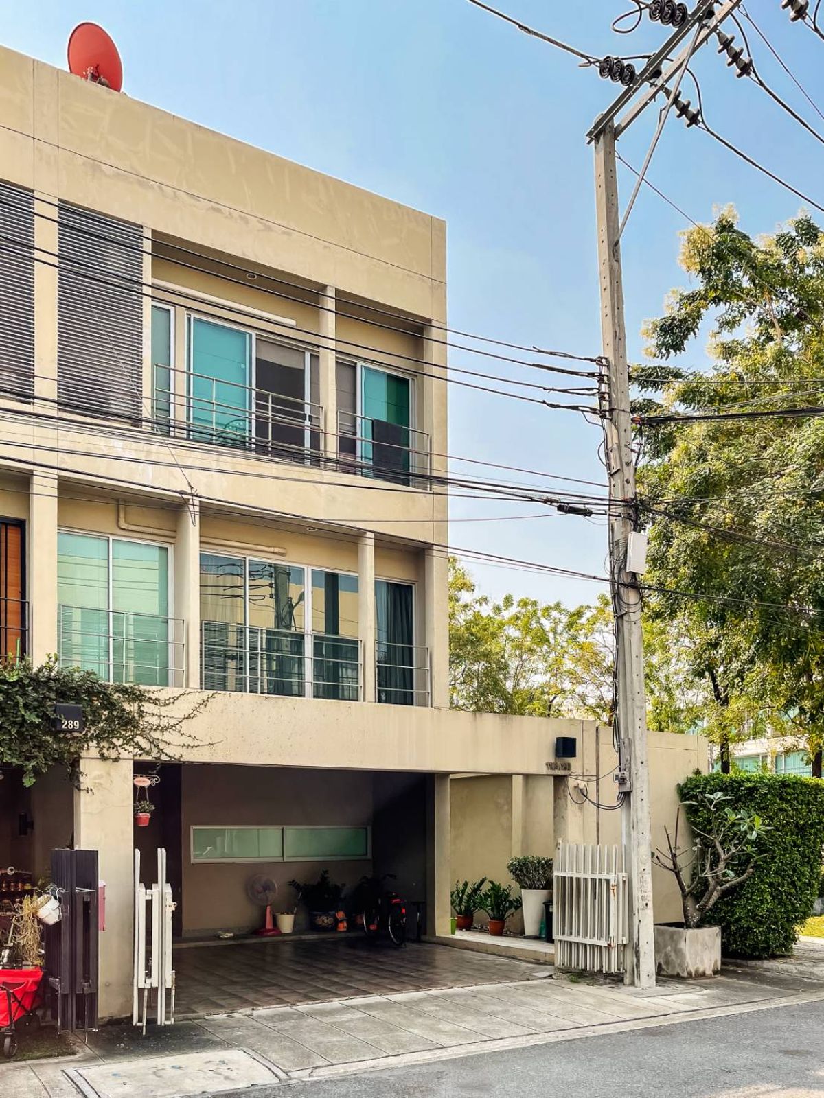 For RentTownhomePattanakan, Srinakarin : Noble Cuban Phatthanakan / 3 Bedrooms (Rental), Noble Cube Pattanakarn / 3 Bedrooms (For Rent) Palm840