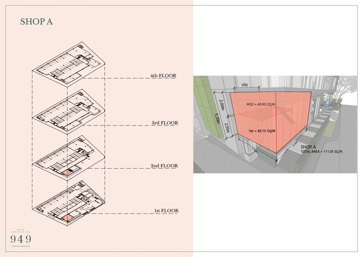 For SaleOfficeSukhumvit, Asoke, Thonglor : 949 Nebloid / 8 floors (sell), 949 Neighborhood / 8 - Storey (For Sale) Palm869