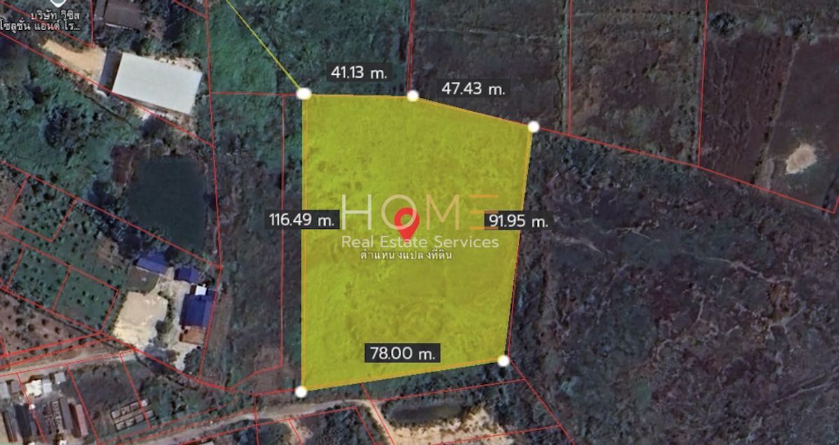 ขายที่ดินศรีราชา แหลมฉบัง บ้านบึง : ที่ดินเปล่า 5 ไร่ ศรีราชา ผังม่วง ใกล้ถนน 3611 / (ขาย), Vacant Land 5 Rai Sriracha Purple Zone Near Highway 3611 / (FOR SALE) NEWC520