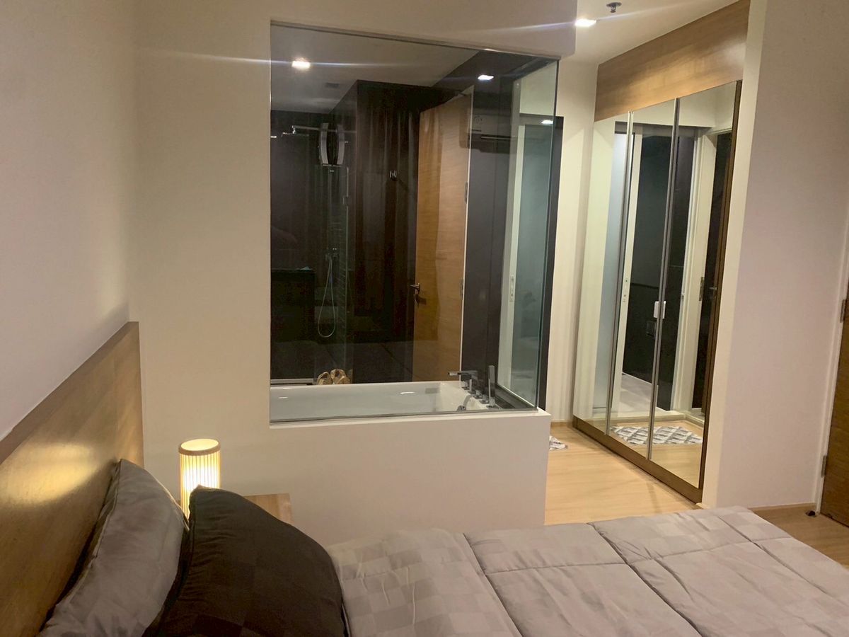 ให้เช่าคอนโดอ่อนนุช อุดมสุข : Rhythm Sukhumvit 50 (ริทึ่ม สุขุมวิท 50) for Rent (1bed1bath 45sqm)