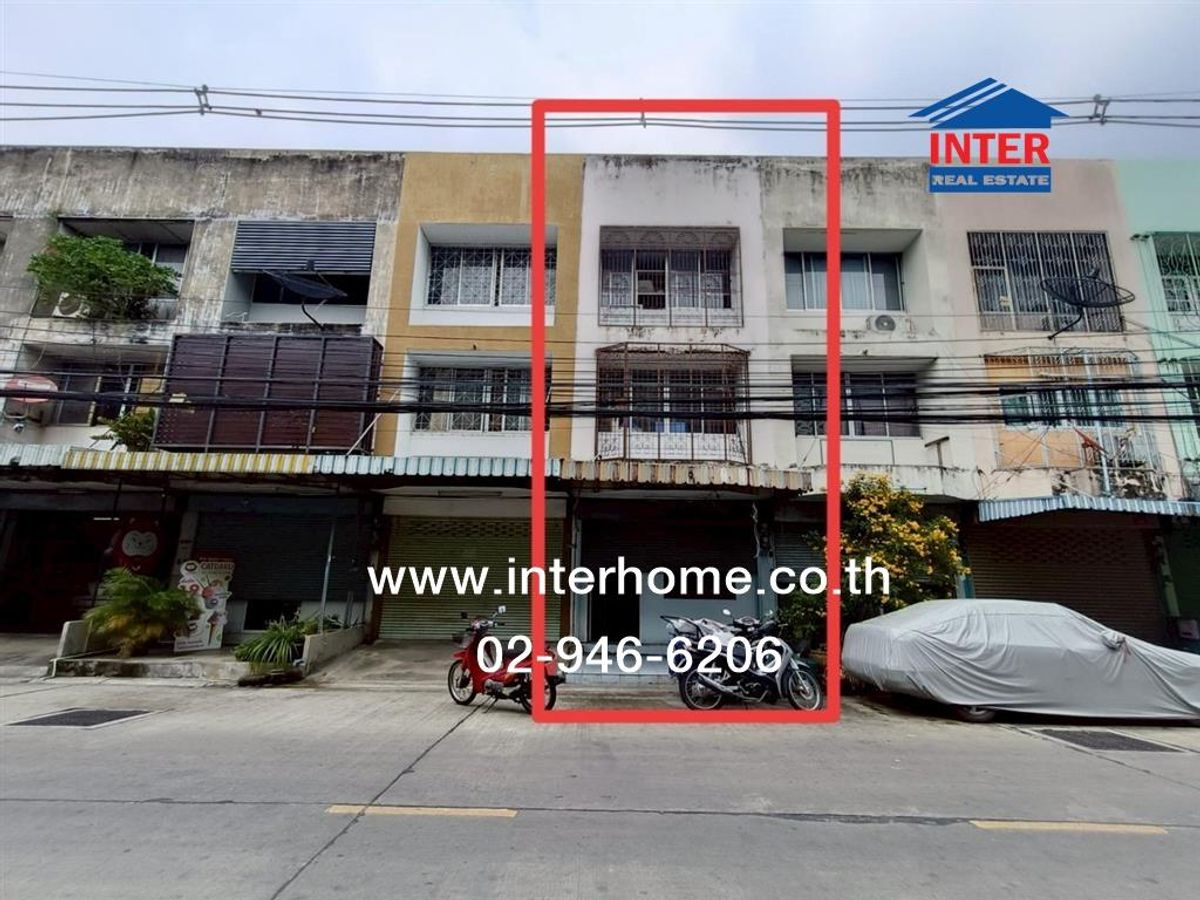 For SaleShop HouseChaengwatana, Muangthong : 3rd floor commercial building, 16 sq.w., Bangkok welfare Village Pak Kred-Chaeng Watthana Soi Chaeng Watthana-Pak Kred 28 Chaeng Watthana Road, Pak Kred Mueang Road, Pak Kret, Nonthaburi