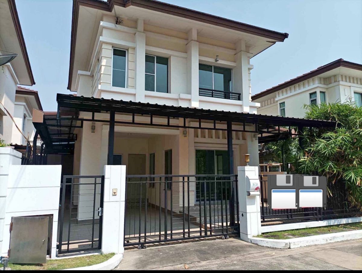 ให้เช่าบ้านสมุทรปราการ สำโรง : The Centro Sukhumvit 113 บ้านเดี่ยว 2 ชั้น รีโนเวทใหม่ พร้อมเข้าอยู่ ทำเลดี ใกล้ BTS สำโรง
