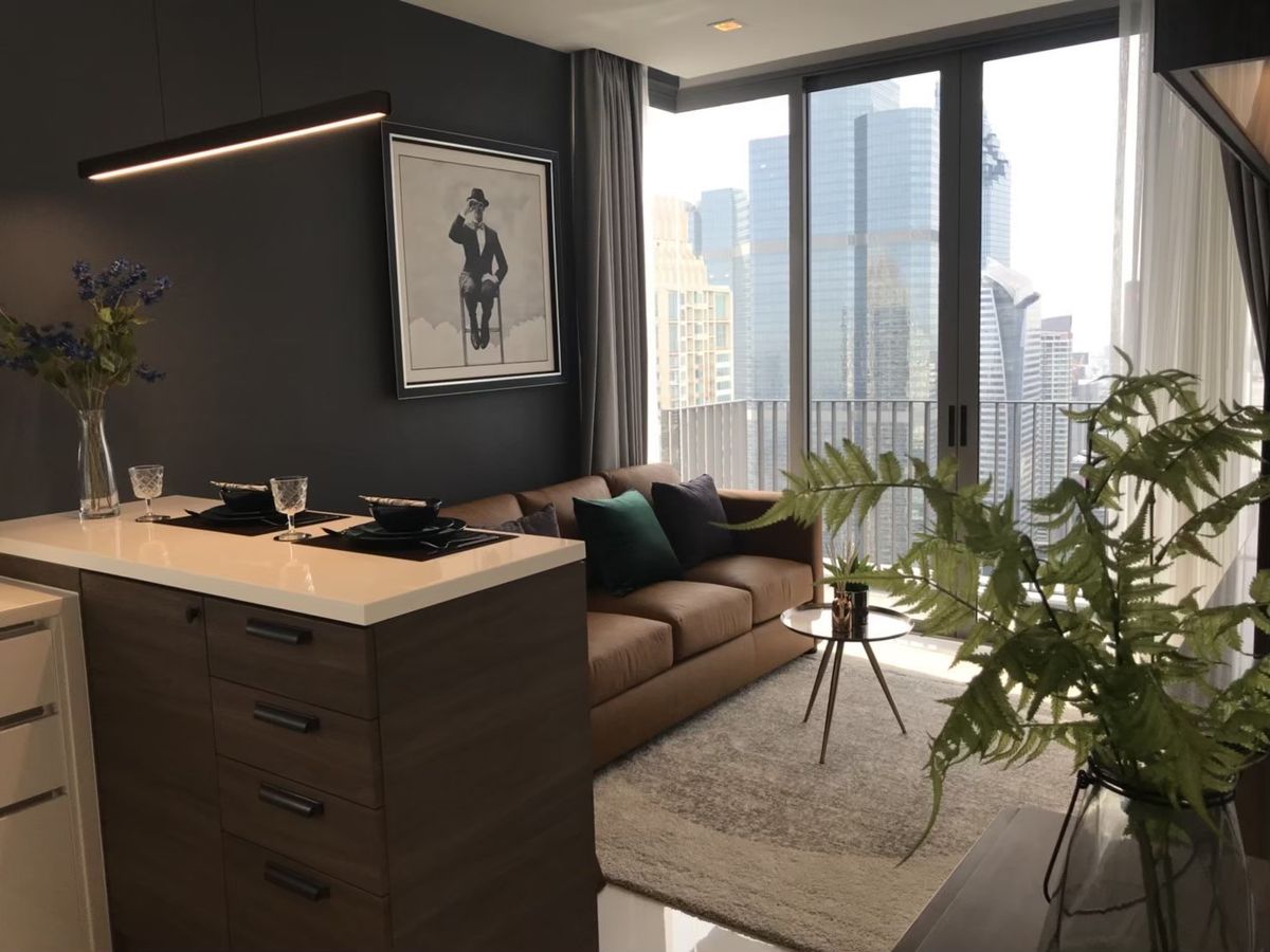 ให้เช่าคอนโดสาทร นราธิวาส : 🚩For Rent 🏙️ Nara9 - 🛌1Bedroom l 🛁1Bathroom