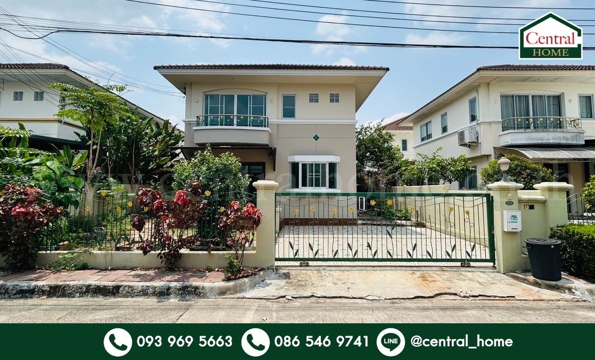 For SaleHouseRama5, Ratchapruek, Bangkruai : Supalai Garden Ville House, Pinklao - Rama 5