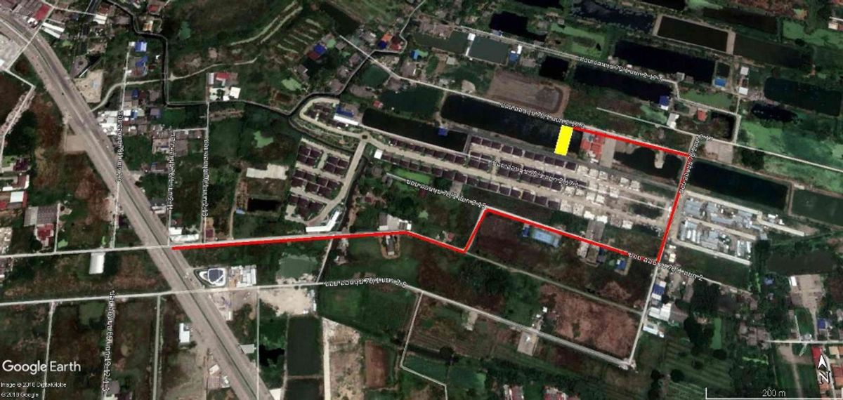 ขายที่ดินลาดกระบัง สุวรรณภูมิ : ที่ดินเปล่า 266 ตร.ว. ซอยพัฒนาการ 97 / (ขาย), Land 266 sq.w. Soi Phatthanakan 97 / (SALE) FON048