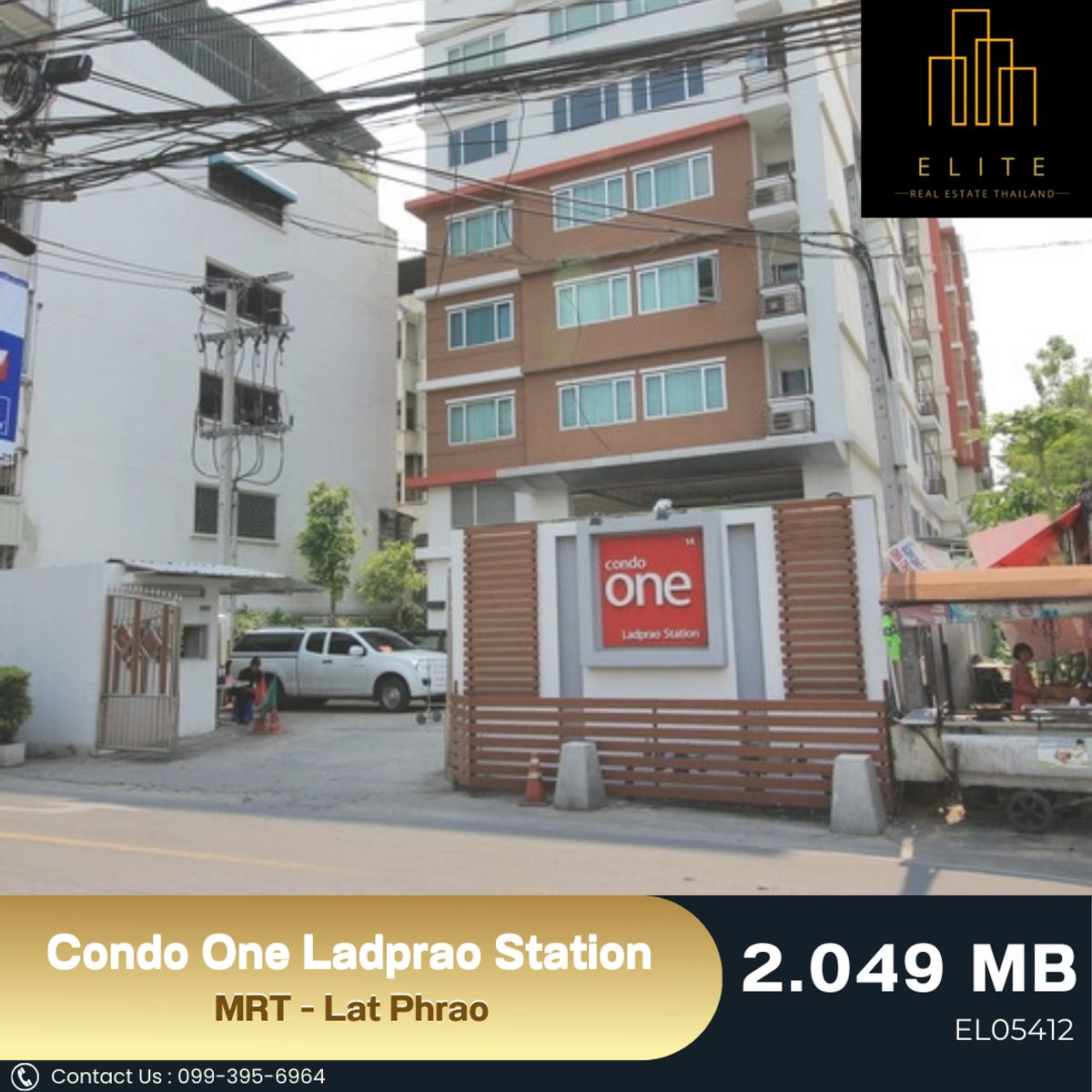 For SaleCondoLadprao, Central Ladprao : ✨ Low Rise Condo is quiet for Phil like at home. Relax from work ✔