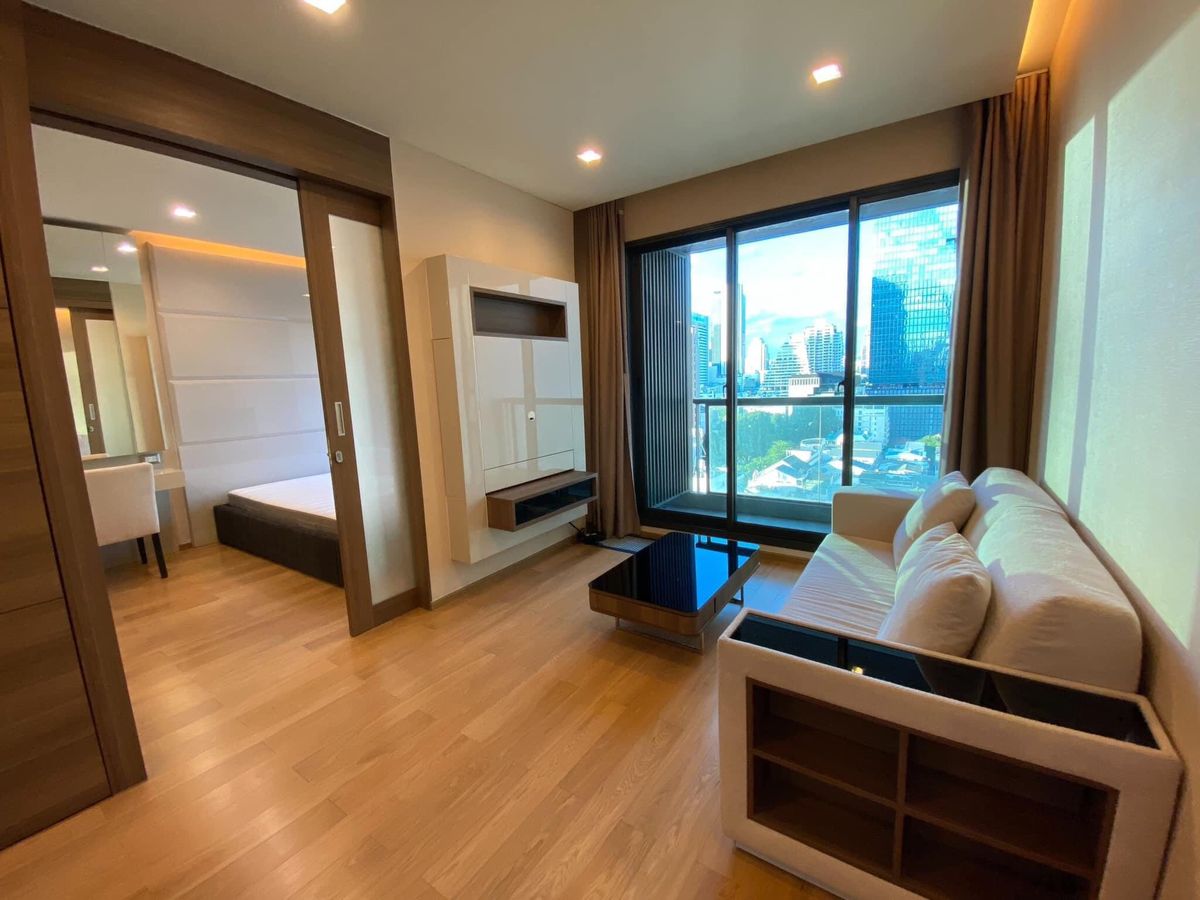 ให้เช่าคอนโดสาทร นราธิวาส : ✨ The Address Sathorn ห้องแต่งครบ ทำเลใจกลางสาทร 💫 1 นอน 46.5 ตร.ม.‼️เช่าเพียง 40,000/เดือน พร้อมอยู่‼️