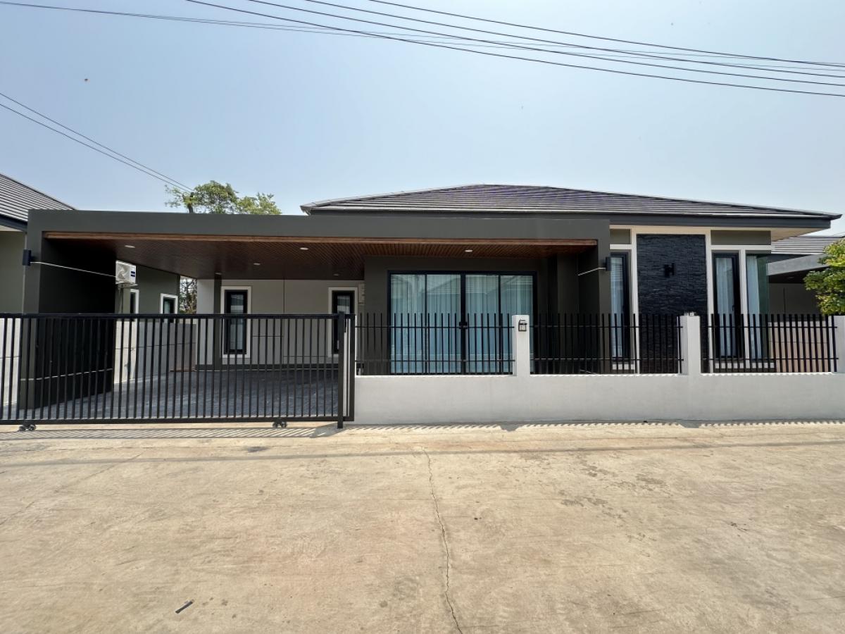 For RentHouseKhon Kaen : New house rental house with new furniture after interested, contact Khun Ton 061-4925950LINEID Suriya2025