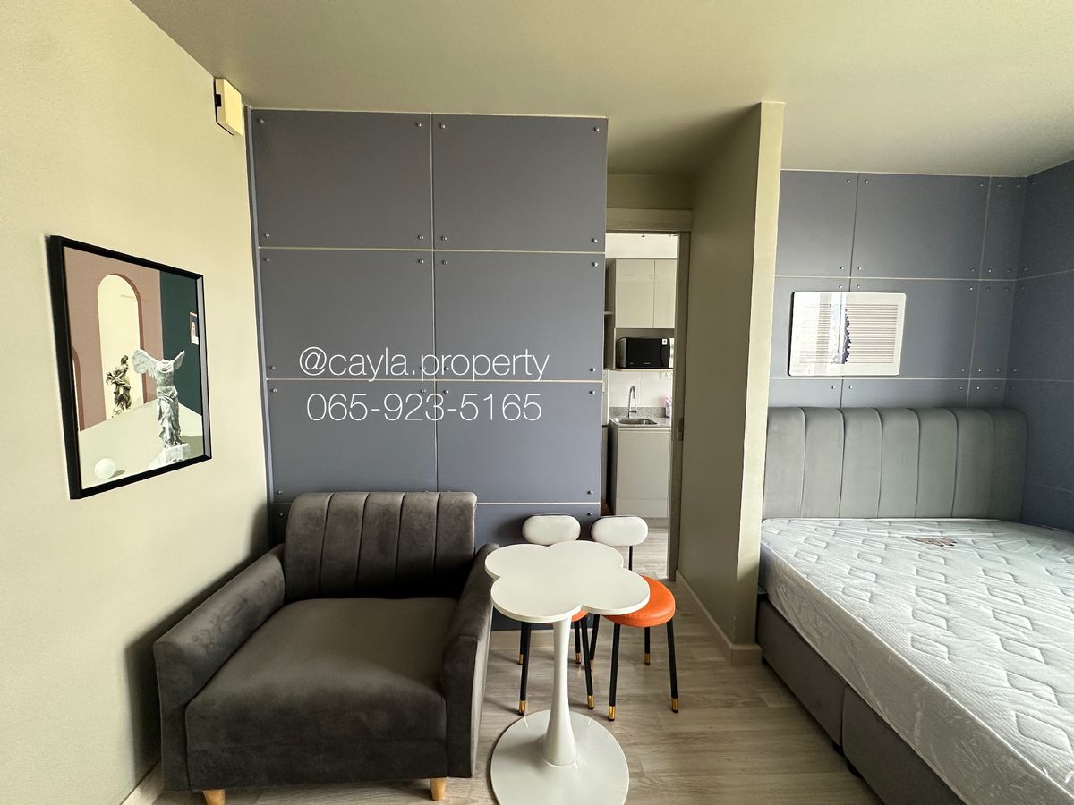 For RentCondoOnnut, Udomsuk : ⭐️⭐️ New room Never rented Ideo Mobi Sukhumvit 81, next to BTS On Nut ⭐️⭐️