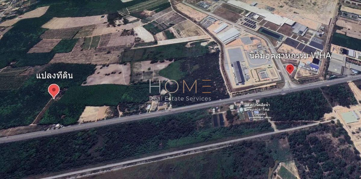 For SaleLandRayong : 4 rai of land, Pluak Daeng, on the road 3191 / (sell), Vacant Land 4 Rai Pluak Daeng Next to Road 3191 / (For Sale) Nut2017