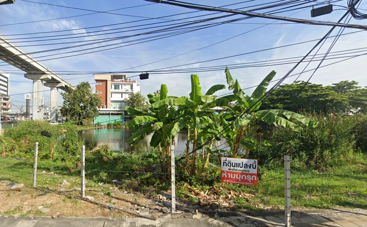 ขายที่ดินพัฒนาการ ศรีนครินทร์ : ที่ดินเปล่า 1,761 ตร.ว. แยกศรีนครินทร์ - อุดมสุข / (ขาย), Vacant Land 1,761 sq.w. Yaek Srinakarin - Udomsuk / (FOR SALE) FON053