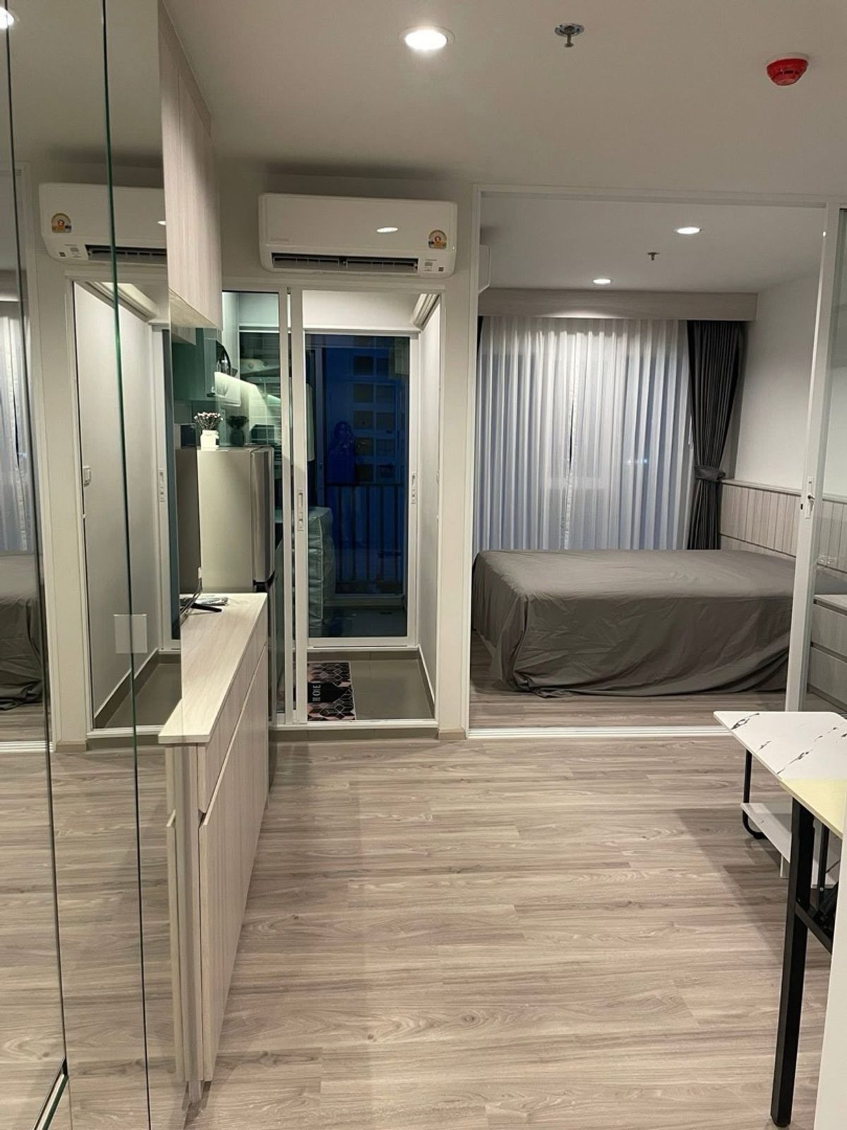 For RentCondoBangna, Bearing, Lasalle : 🚩New Regent Home Bangna, brand new project The room is very beautiful. Contact Aunt Mam 0992982923 Tel/Line