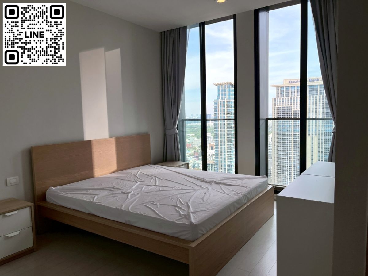 For SaleCondoWitthayu, Chidlom, Langsuan, Ploenchit : 📲Line ID @556ryccg 🚉1Bedroom 58.72sqm Floor33 Noble Ploenchit Fully furnished near BTS Ploenchit & Central Embassy