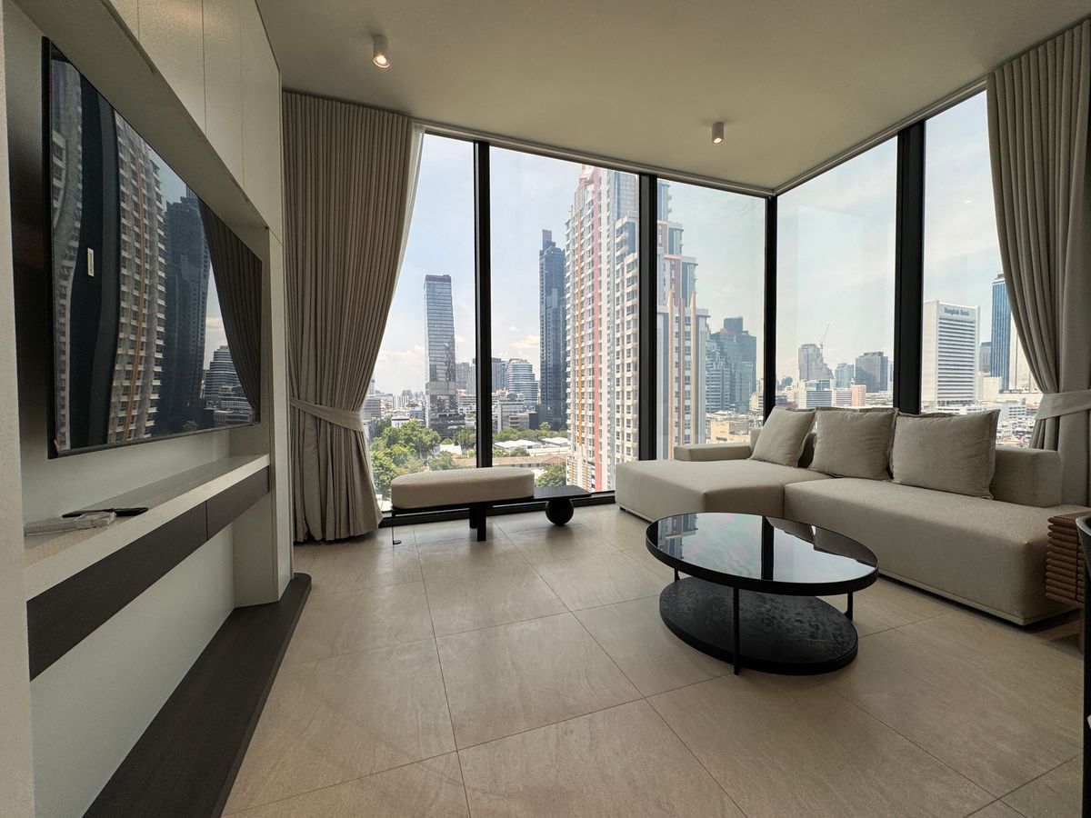ให้เช่าคอนโดสาทร นราธิวาส : [ให้เช่า] ราคาดี คอนโดหรู Tait Sathorn 12 PET-FRIENDLY ห้องพร้อมระเบียง ตกแต่งสวย พร้อมอยู่