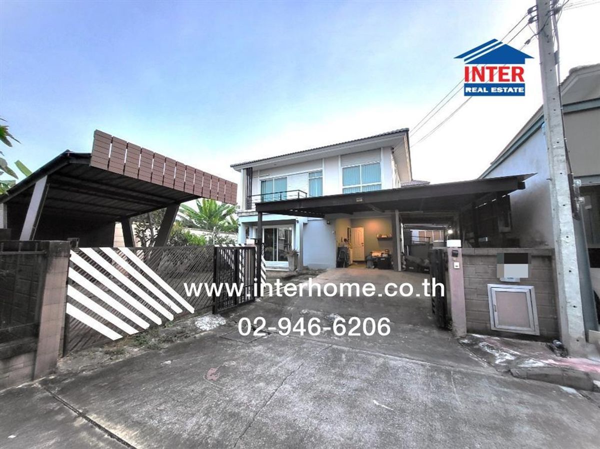 For SaleHouse : บ้านเดี่ยว 2 ชั้น 64.7 ตร.ว. หมู่บ้านเดอะแพลนท์ไลท์ ติวานนท์-รังสิต ถนนกาญจนาภิเษก ถนนติวานนท์-รังสิต ถนนรังสิต เมืองปทุมธานี ปทุมธานี