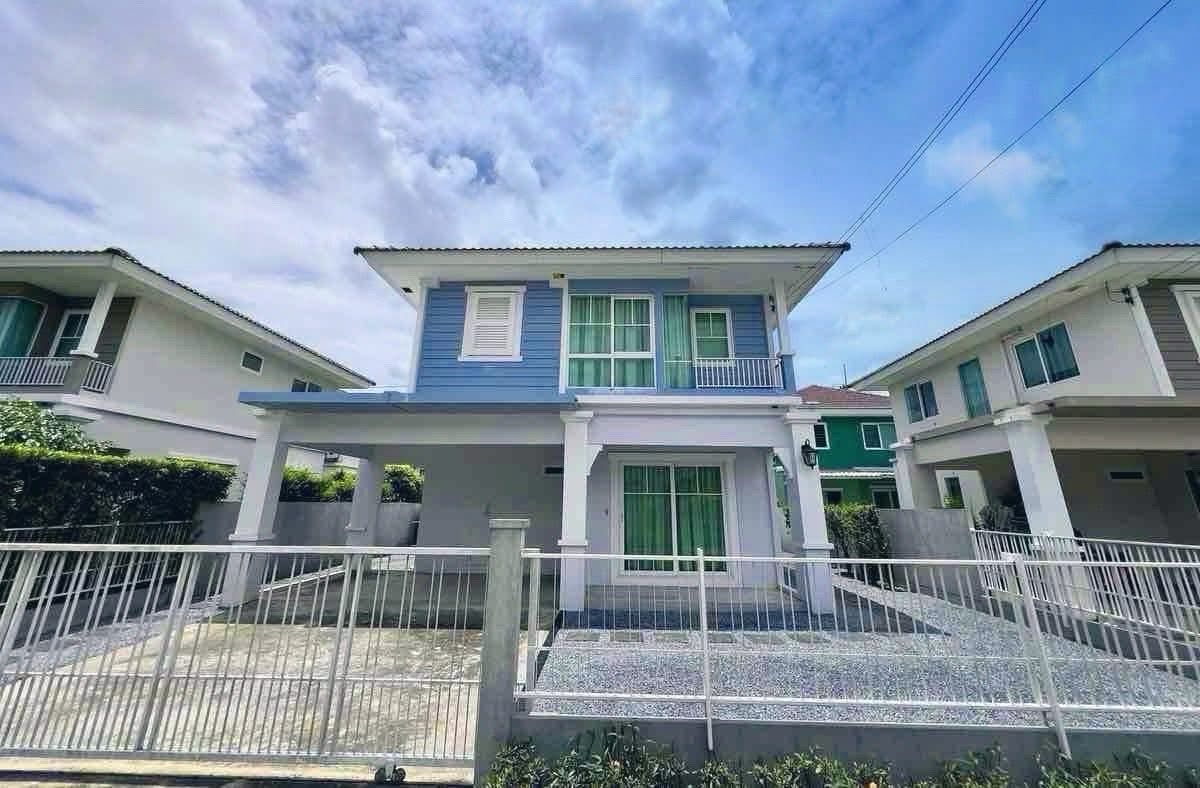 For SaleHouseNawamin, Ramindra : Pruklada Pruek Lada Ring - Hathairatt: Beautiful new house, ready for a good price, free time .. !!