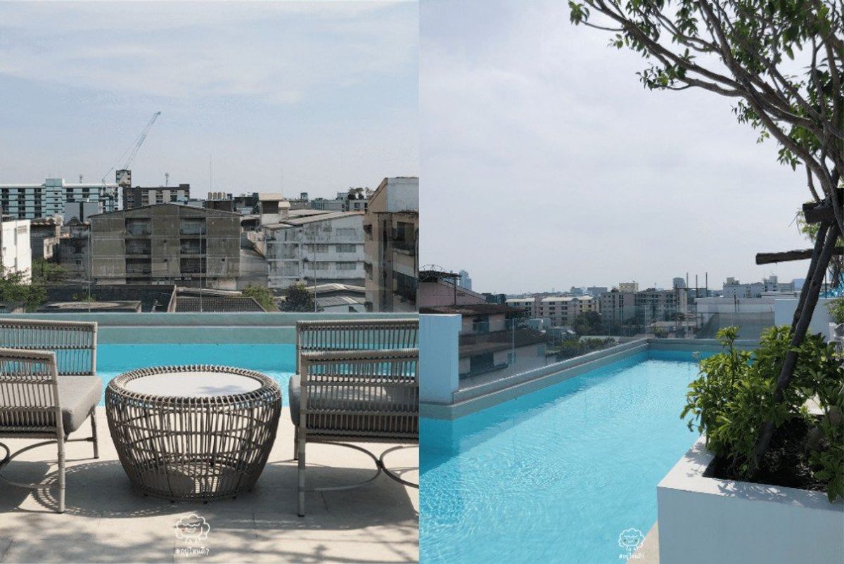 For SaleCondoBangna, Bearing, Lasalle : Urgent sale 📍 BRIXTON Pet & Play Sukhumvit 107 📍Fully furnished and electrical appliances, near BTS Bearing