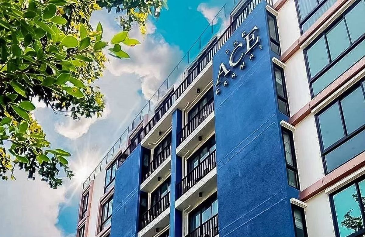 For SaleCondoSukhumvit, Asoke, Thonglor : Beautiful room without cracks, safe buildings, 1 bedroom, 1 bathroom, DE Ekkamai Condo (Soi Ekkamai 12)