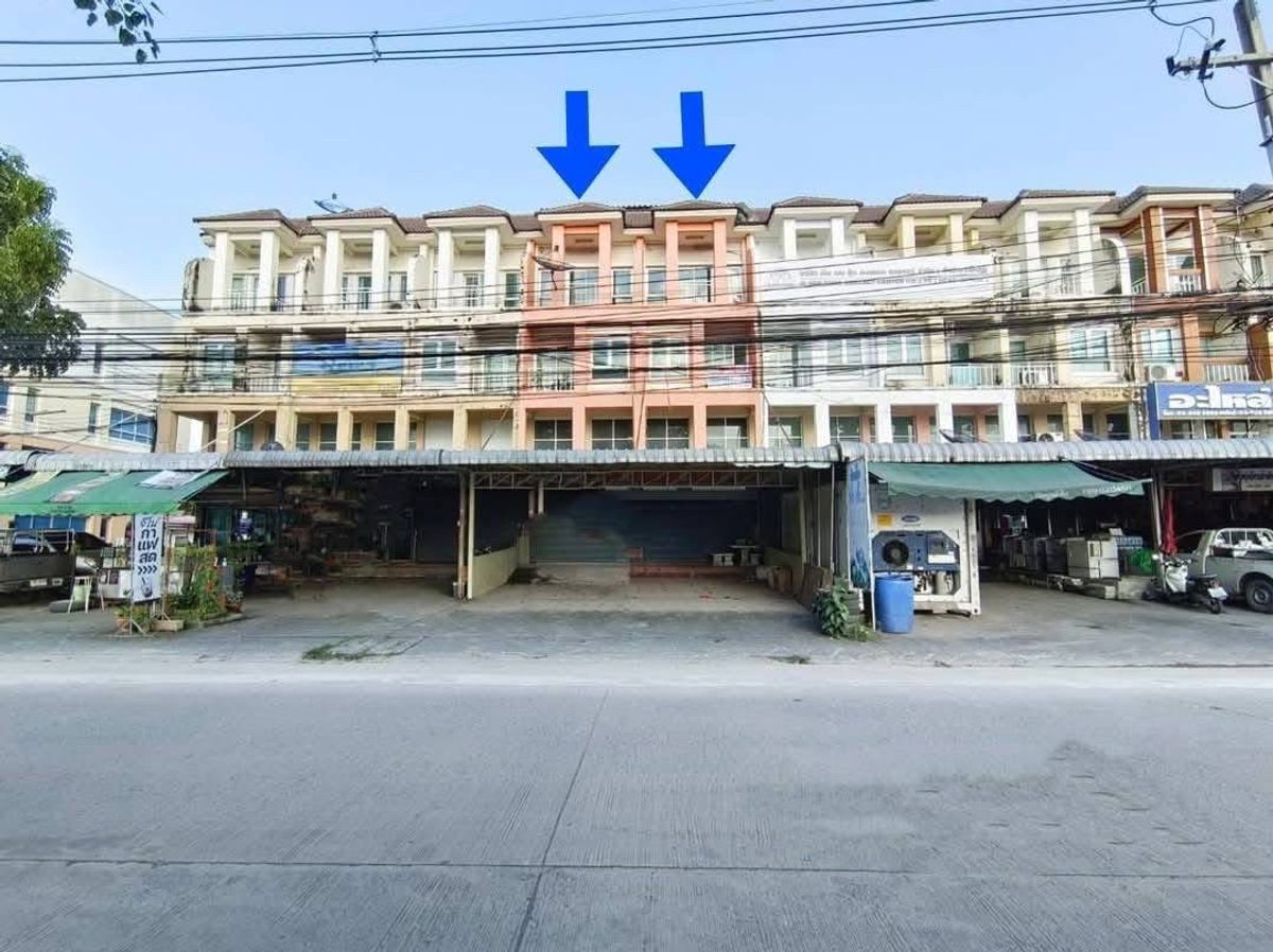 For SaleShop HousePathum Thani,Rangsit, Thammasat : Urgent sale, 3.5 -story commercial building