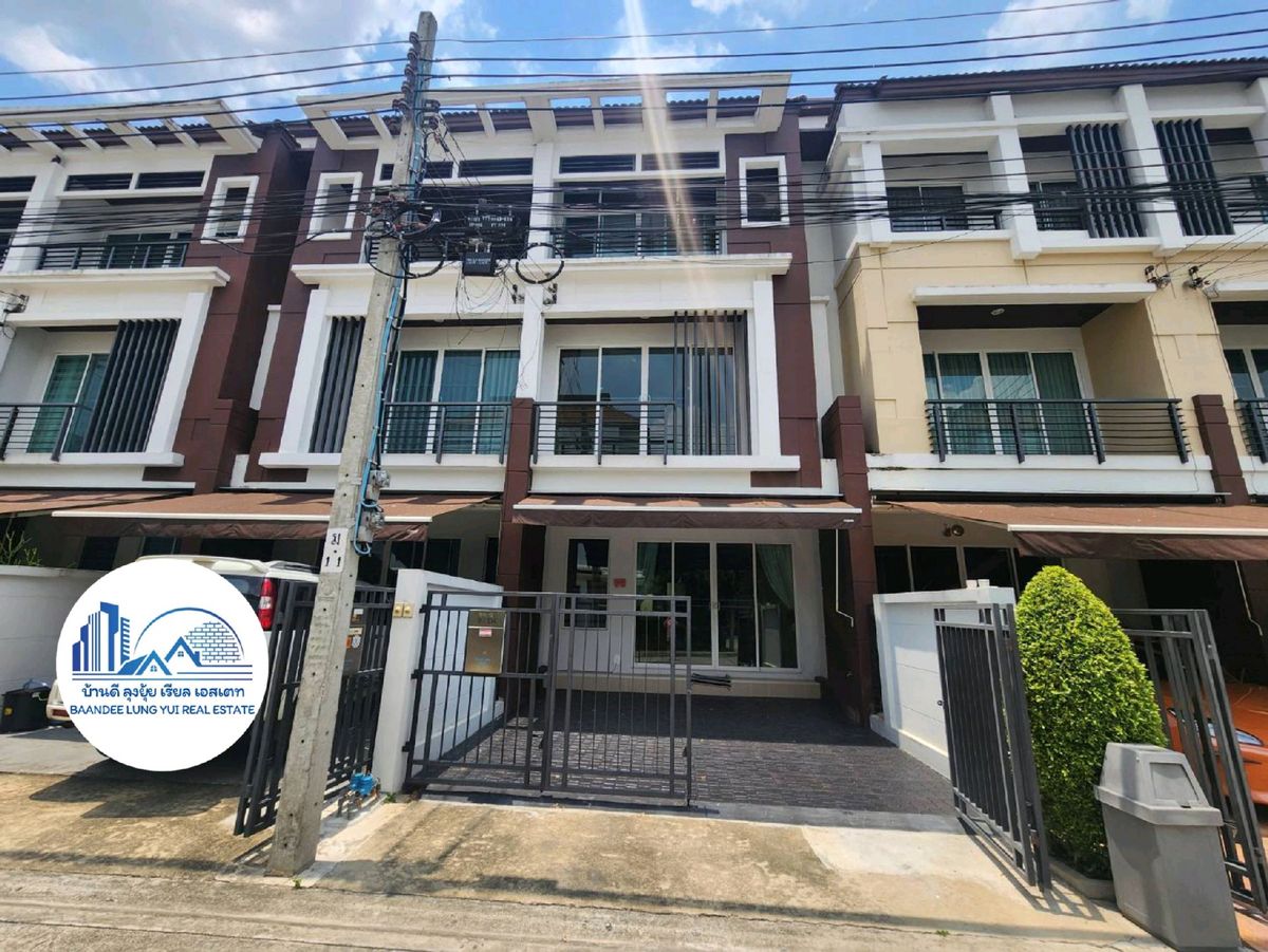 ให้เช่าทาวน์โฮมเกษตร นวมินทร์ ลาดปลาเค้า : ให้เช่าบ้านกลางเมืองเกษตร-นวมินทร์  ไม่เคยปล่อยเช่า สวยใหม่มาก💫🧑🏼‍🎄🧑🏼‍🎄位於瑞士城 Baan Klang Muang Kaset-Nawamin  