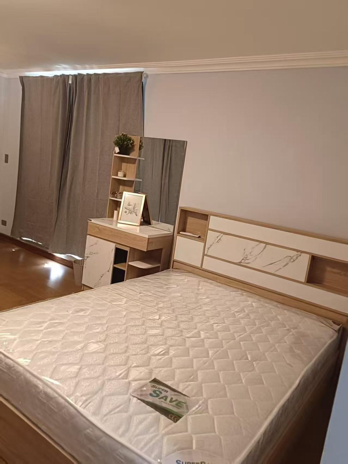 For RentCondoBangna, Bearing, Lasalle : Condo for RENT: Sunshine Condominium, 6th Floor, Area 30 SQ M, Room Type 1BD (1 Bedroom, 1 Bathroom) Beautiful Room, Fully Furnished and Electrical Application 12,000 BAHT/MONTH.