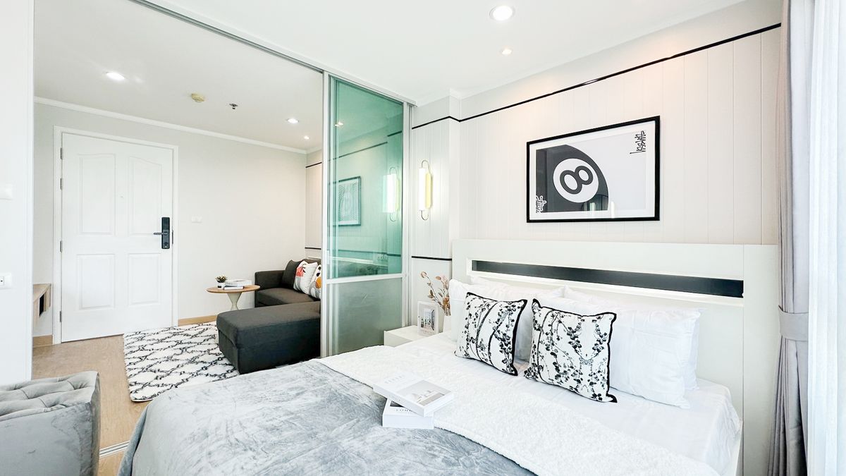 ขายคอนโดบางนา แบริ่ง ลาซาล : 📌📌Lumpini Ville LaSalle-Bearing👍คอนโดลุมพินี ราคาดี ใกล้BTSแบริ่ง🚅 มาแต่ตัว อยู่ได้เลยค่าา🥰🥰