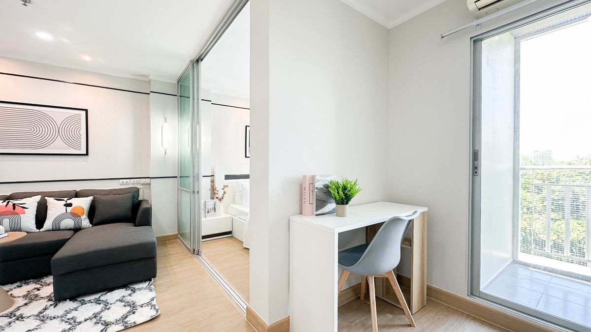 ขายคอนโดบางนา แบริ่ง ลาซาล : 📌📌Lumpini Ville LaSalle-Bearing👍คอนโดลุมพินี ราคาดี ใกล้BTSแบริ่ง🚅 มาแต่ตัว อยู่ได้เลยค่าา🥰🥰