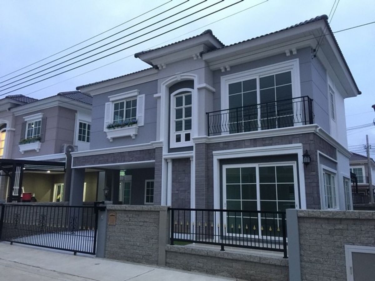 For SaleNawamin, Ramindra : [Sell] Twin house 37.1 sq.w. | 4 bedrooms 3 water | With complete facilities | 5.89 million