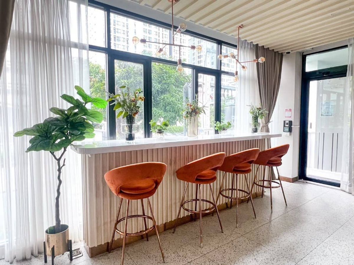 For SaleCondoBangna, Bearing, Lasalle : Urgent sale 📍 BRIXTON Pet & Play Sukhumvit 107 📍Fully furnished and electrical appliances, near BTS Bearing